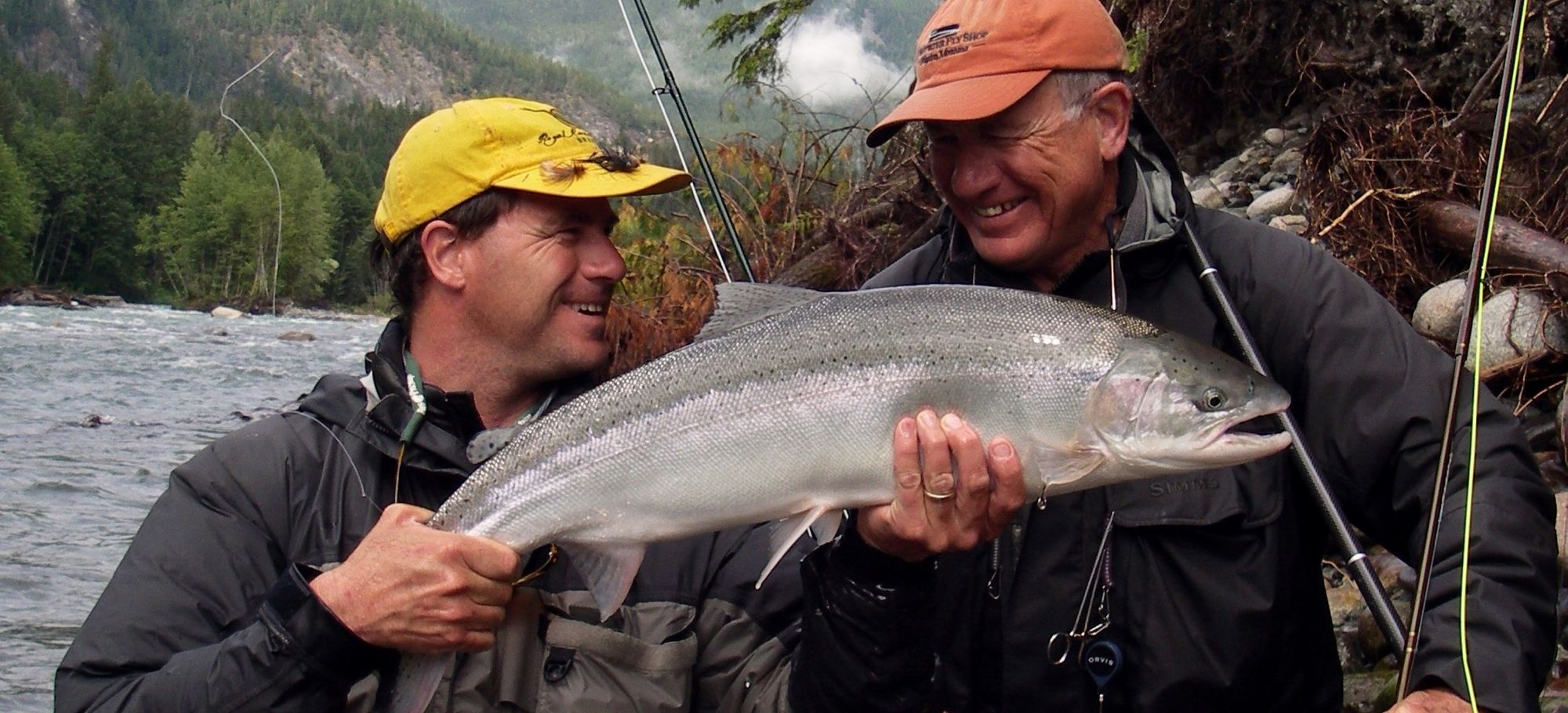 Chinook Salmon On The Dean River - Fly Fisherman